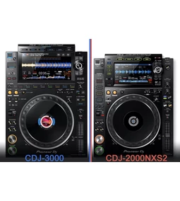 PIONEER CDJ 3000 vs. CDJ 2000NXS2