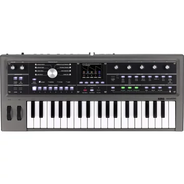 Korg - MICROKORG 2,virtuál-analóg szintetizátor/vokóder, 37 Natural Touch mini billentyű, színes kijelző, vokóder