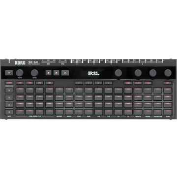 Korg - SQ64, polifónikus szekvenszer, 64 nyomógomb, MIDI, CV, Sync, Trigger, USB
