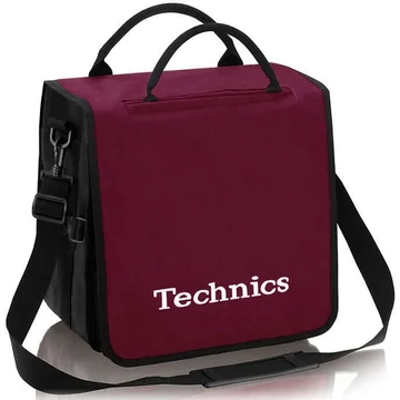 Technics - BackBag lemezhordtáska, bordó/fehér