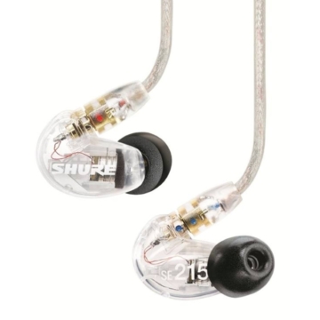 Shure - SE-215-CL-EFS hangszigetelt vezetékes fülhallgató