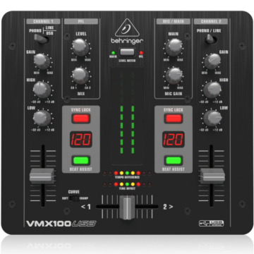 Behringer - VMX100USB DJ mixer