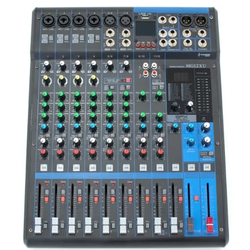 Thunder - MG12XU-USB 12 csatornás zenekari keverő, USB, Bluetooth + Effekt