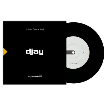 Algoriddim djay - PRO AI 7" Control Vinyl (Single, Black)