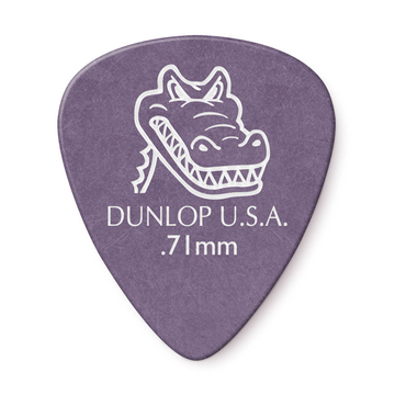 Dunlop - 417P71 Gator Grip 0.71 mm, szemből
