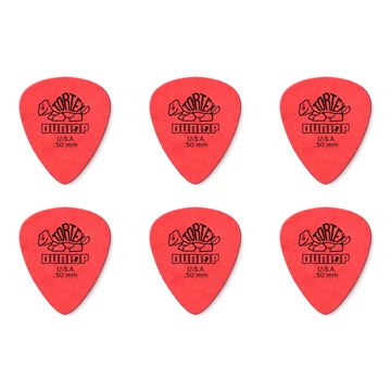Dunlop - 418R50 Tortex Standard 6 db, szemből