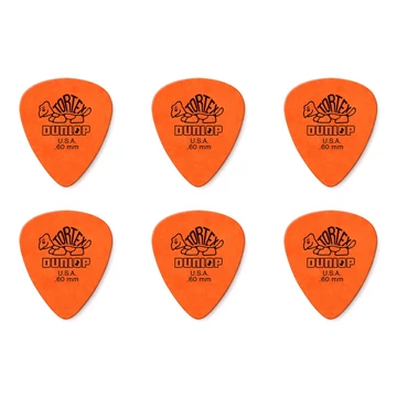 Dunlop - 418R60 Tortex Standard 6 db, szemből