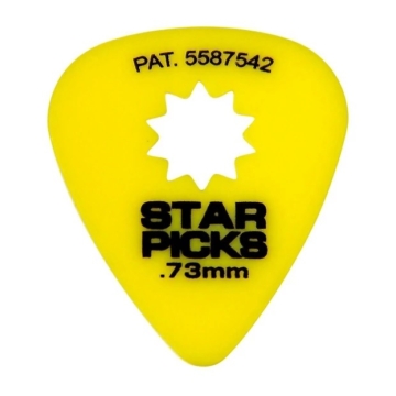 Everly - Star picks pengető 0.73 mm sárga