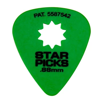 Everly - Star picks pengető 0.88 mm zöld