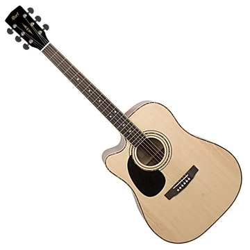 Cort - AD880CE Balkezes akusztikus gitár elektronikával natúr