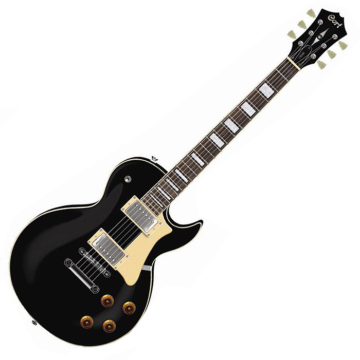 Cort - CR200-BK elektromos gitár, fekete színben