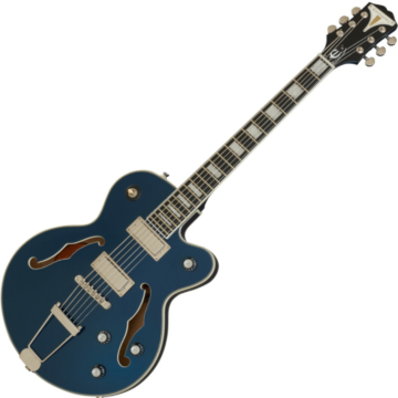 Epiphone - Uptown Kat ES SBM Sapphire Blue fémes elektromos gitár