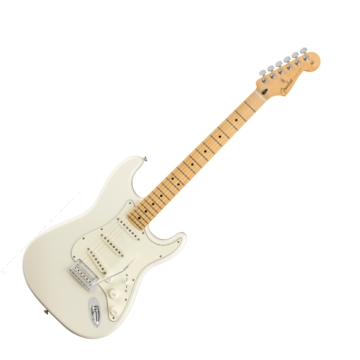 Fender - Player Stratocaster MN Polar White 6 húros elektromos gitár ajándék félkemény tok