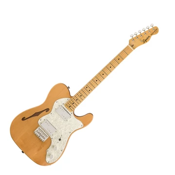 Squier - Classic Vibe 70S Thinline Telecaster Natural 6 húros elektromos gitár