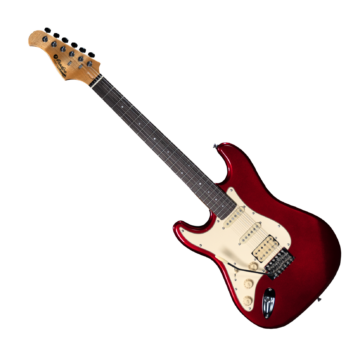 Prodipe - ST83 LH RA Candy Red elektromos gitár