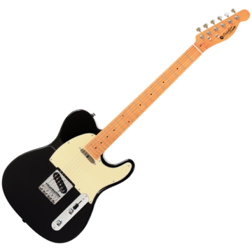 Prodipe - TC80 MA Black elektromos gitár, szemből