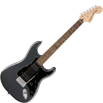 Squier - Affinity Stratocaster HH LRL 6 húros elektromos gitár Charcoal Frost Metallic