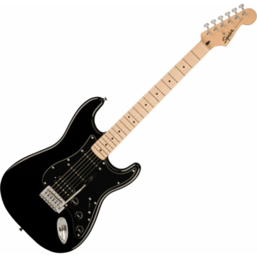 Squier - Sonic Stratocaster HSS MN Black 6 húros elektromos gitár