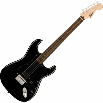 Squier Sonic Stratocaster HT H LRL  húros elektromos gitár Black