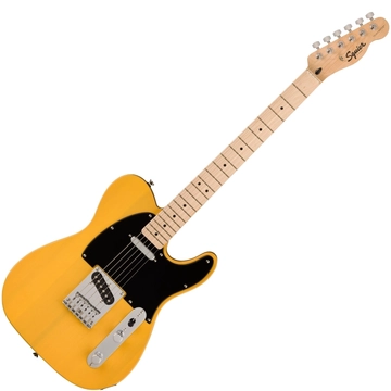 Squier - Sonic Telecaster MN 6 húros elektromos gitár Butterscotch Blonde