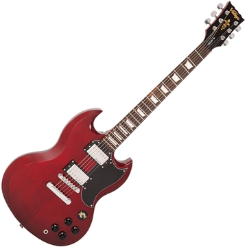 Vintage - V69CR Coaster Cherry Red 6 húros elektromos gitár
