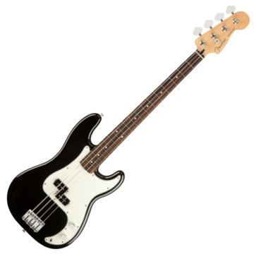 Fender - Player Precison Bass PF BK 4 húros elektromos basszusgitár ajándék félkemény tok