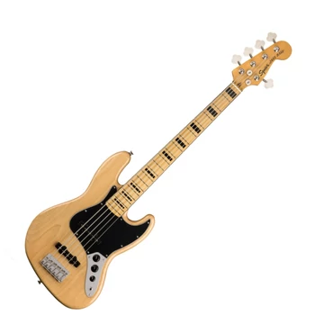 Squier - Classic Vibe 70S Jazz Bass V Natural 5 húros elektromos basszusgitár