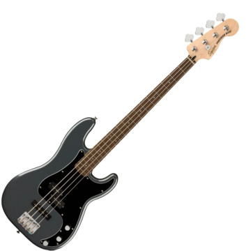 Squier - Affinity Precision Bass PJ Charcoal Frost Metallic 4 húros elektromos basszusgitár