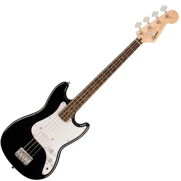 Squier - Sonic Bronco Bass LRL Black 4 húros elektromos basszusgitár