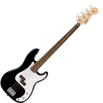 Squier - Sonic Precision Bass LRL Black 4 húros elektromos basszusgitár