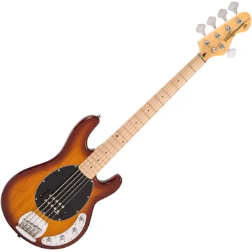 Vintage - V965TSB tobacco sunburst 5 húros aktív basszusgitár