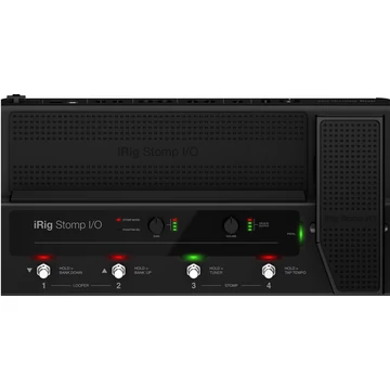 Ik Multimedia - iRig Stomp I/O, szemből