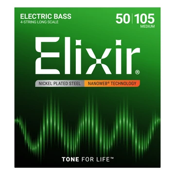 Elixir - 50 - 105 Heavy basszusgitár húr