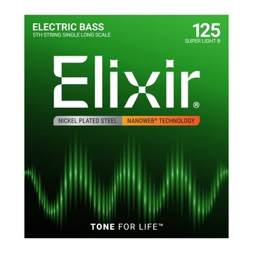 Elixir - NanoWeb 5th .125 Super Light B basszugitár húr