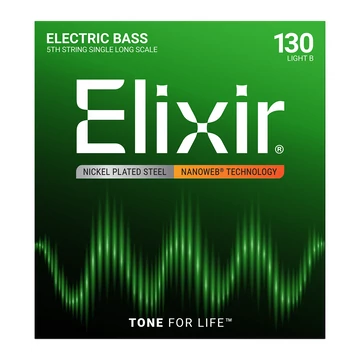 Elixir - NanoWeb 5th .130 Light B basszugitár húr