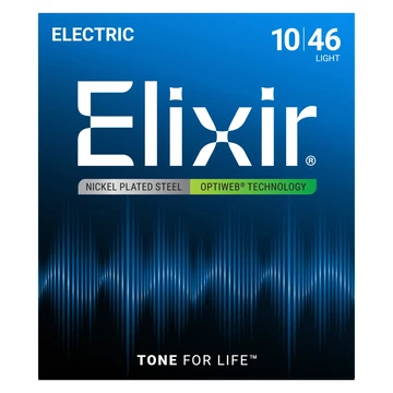Elixir - OPTIWEB Coating Light 10-46 elektromos gitárhúr