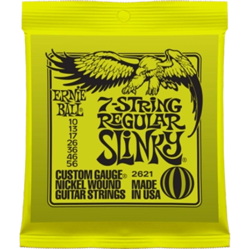 Ernie Ball - 7-string Nickel Wound Regular Slinky 10-56 Elektromos Gitárhúr készlet 7-húros