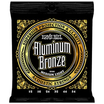 Ernie Ball - Aluminum Bronze Medium Light 12-54 Akusztikus Gitárhúr készlet