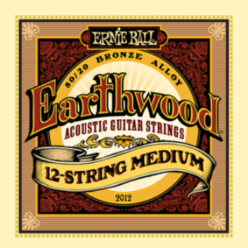 Ernie Ball - Earthwood Bronze 12 String Medium 11-52 Akusztikus Gitárhúr készlet 12-húros