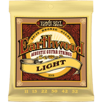 Ernie Ball - Earthwood Bronze Light 11-52 Akusztikus Gitárhúr készlet