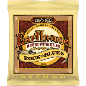 Ernie Ball - Earthwood Bronze Rock&Blues 10-52 Akusztikus Gitárhúr készlet