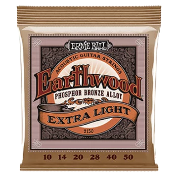 Ernie Ball - Earthwood Phosphor Bronze Extra Light 10-50 Akusztikus Gitárhúr készlet