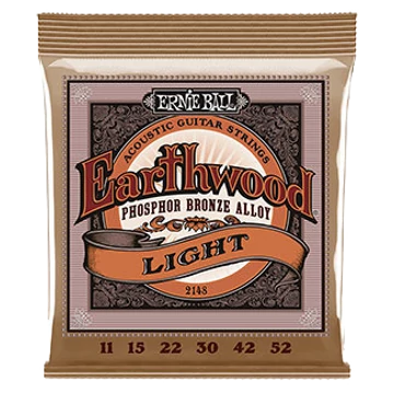 Ernie Ball - Earthwood Phosphor Bronze Light 11-52 Akusztikus Gitárhúr készlet