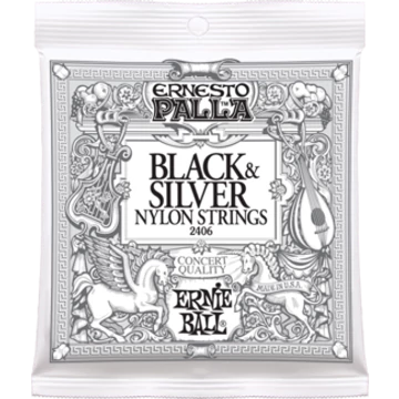 Ernie Ball - Ernesto Palla Classical Black&Silver 28-42 Klasszikus Gitárhúr készlet
