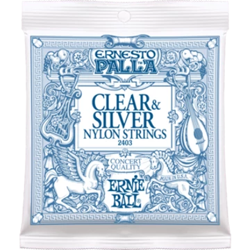 Ernie Ball - Ernesto Palla Classical Clear&Silver 28-42 Klasszikus Gitárhúr készlet