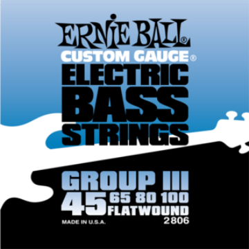 Ernie Ball - Flatwound Bass Group III 45-100 Basszusgitárhúr készlet