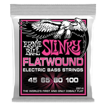 Ernie Ball - Flatwound Super Slinky Bass 45-100 Basszusgitárhúr készlet
