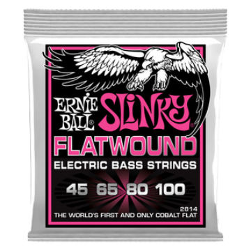 Ernie Ball - Flatwound Super Slinky Bass 45-100 Basszusgitárhúr készlet