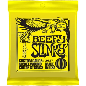 Ernie Ball - Nickel Wound Beefy Slinky 11-54 Elektromos Gitárhúr készlet