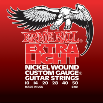 Ernie Ball - Nickel Wound Extra Light Wound G 10-50 Elektromos Gitárhúr készlet